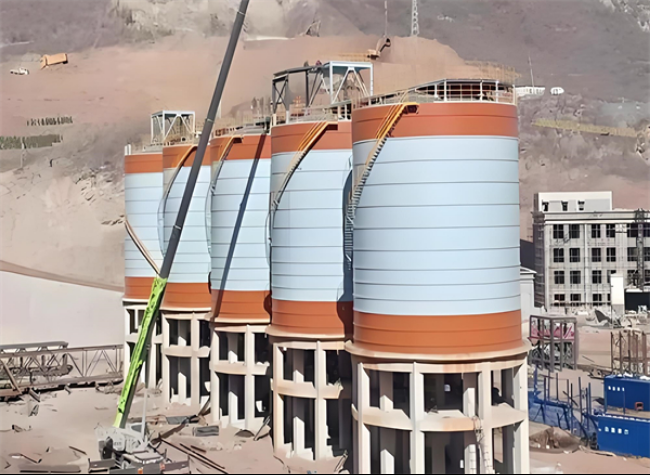 墨玉高架钢板仓